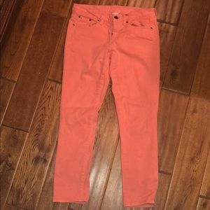 J.Crew Ankle Toothpick Jeans